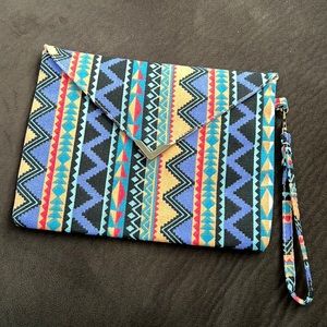 Printed Envelope Clutch